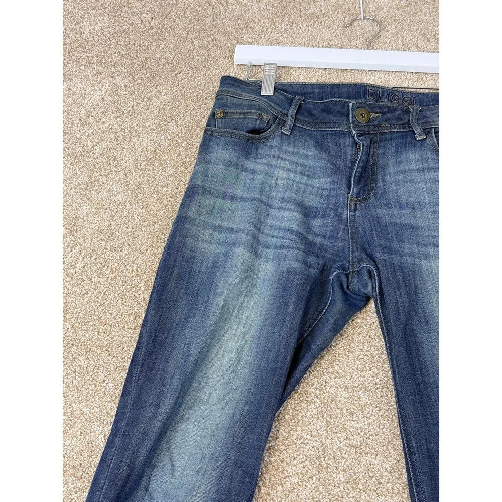 DL1961 Premium Denim‎ Skinny Jeans Medium Wash Blue 28 Mid Rise Stretch Slim Fit
